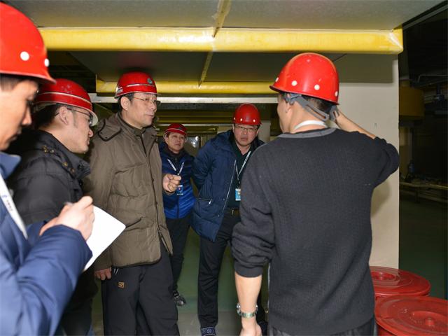 孙殿昌副总经理、于胜东副总经理带队检查